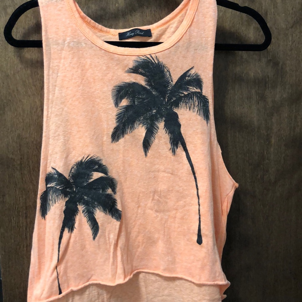 Orange tank top